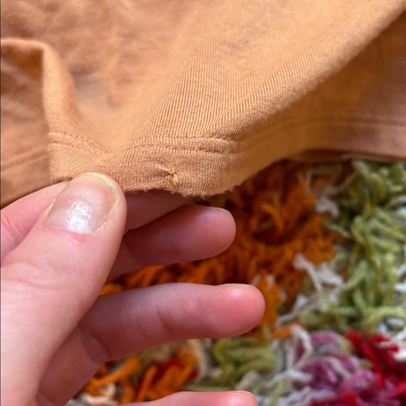 FP Birds of Paradise Bell Sleeve Elegant Tan Off-Shoulder Top - Picture 4 of 6